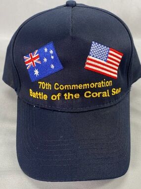 OTTO Navy Blue 70th Commemoration Battle of the Coral Sea Hat